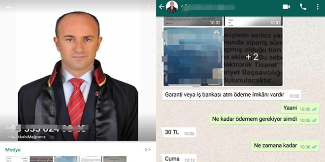 Dolandırıcıların 'avukat' fotoğraflı oyunu