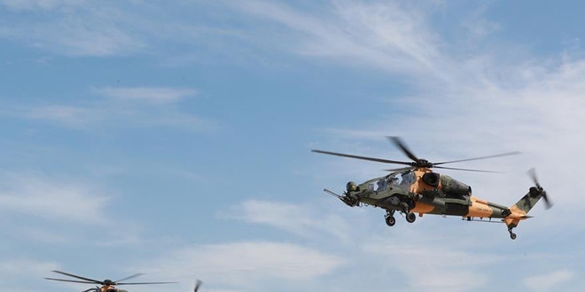 3 atak helikopteri daha TSK'ya teslim edildi