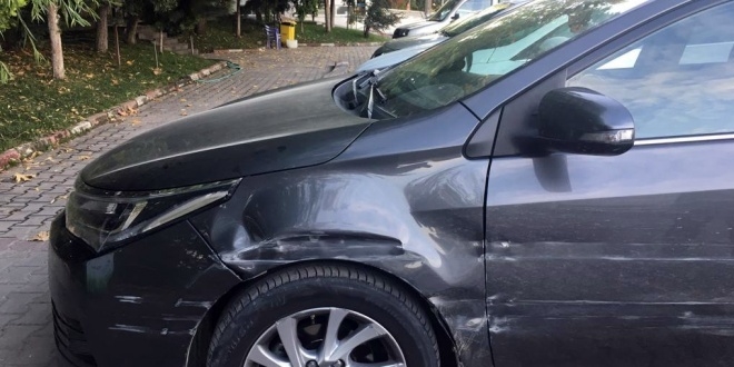 Başkanlar trafik kazası geçirdi: 2 yaralı