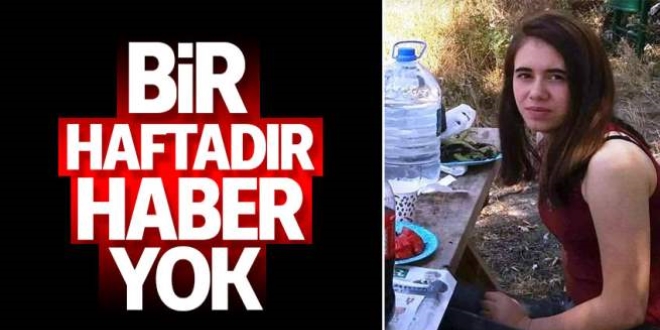 Ortaokul öğrencisinden bir haftadır haber alınamıyor