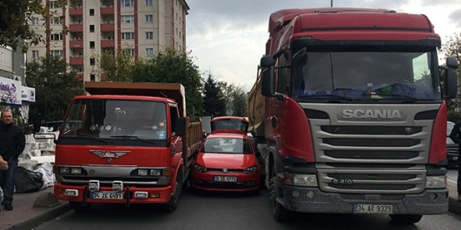 İstanbul'da bir garip kaza