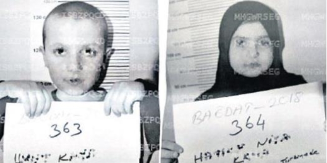 364 No'lu esir.... Çocuklar ilk kez göründü