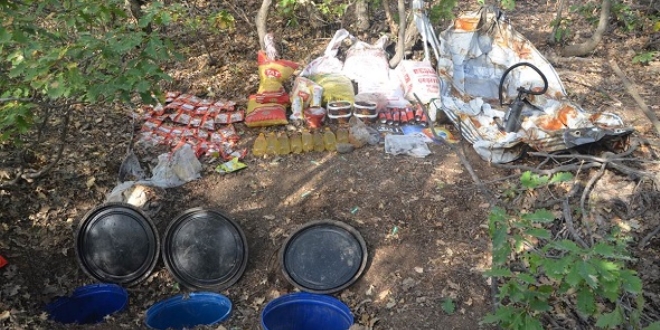 Bingöl'de 340 kilogram el yapımı patlayıcı ele geçirildi