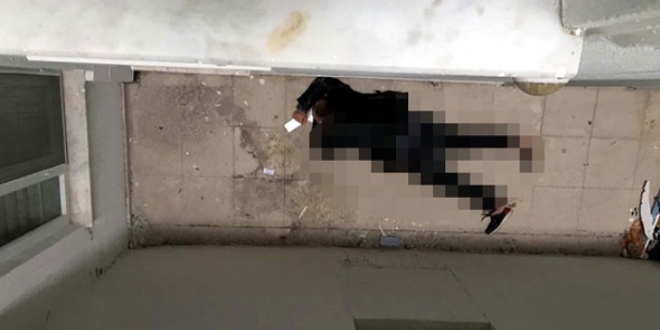 Polisten kaçarken, apartman boşluğuna düştü, beli kırıldı