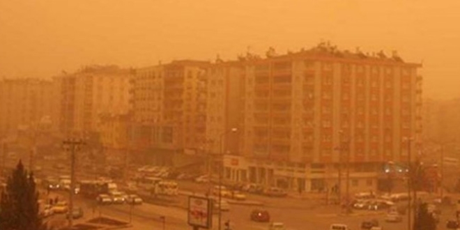Meteorolojiden toz taşınımı ve sağanak uyarısı
