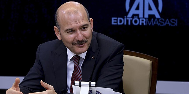 Soylu AA Editör Masası'na konuk olacak
