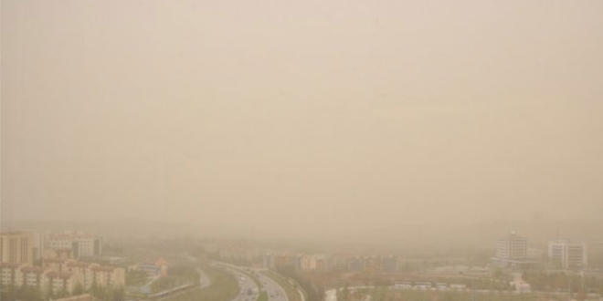 Meteoroloji'den 'Toz Aşınımı' uyarısı - Haritalı