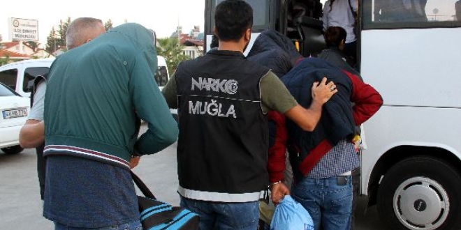 Fethiye'de uyuşturucu operasyonu: 11 şüpheli tutuklandı