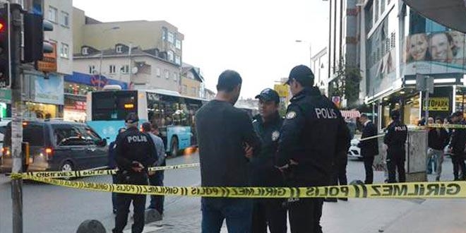 İstanbul'daki banka soygunu kamerada