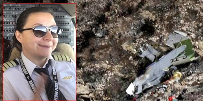 �ran'da d��en u�a��n pilotunun son ses kayd�