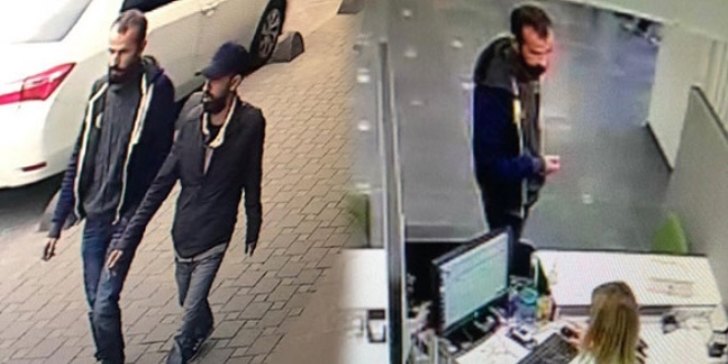 Soygundan önce bankada işlem yapınca yakalandılar