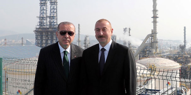 Cumhurbaşkanı Erdoğan, Aliyev ile görüştü