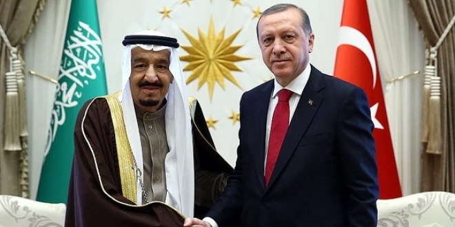 Cumhurbaşkanı Erdoğan ve Kral Selman telefonda görüştü