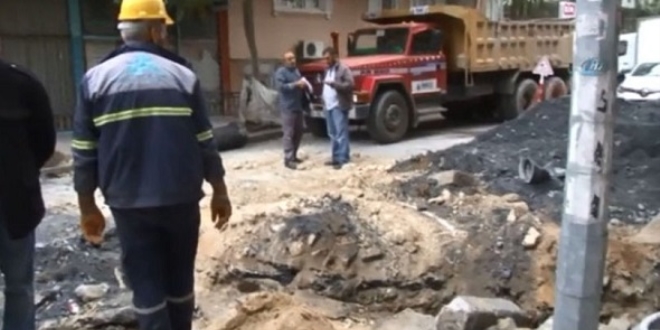 Bahçelievler'de altyapı kazısı sırasında çocuk kafatası bulundu