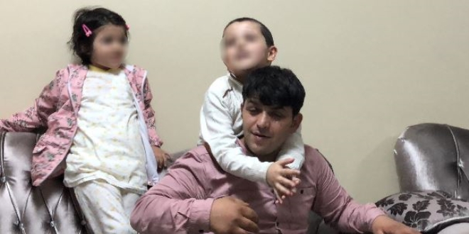 DEAŞ'a götürülen 2 çocuk babasına teslim edildi