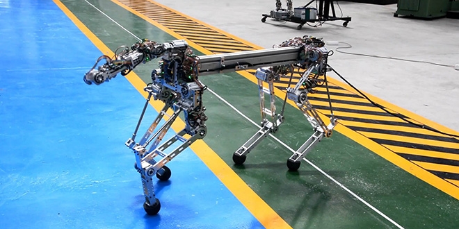 Dört ayaklı robot 'ARAT' yakında piyasaya çıkıyor