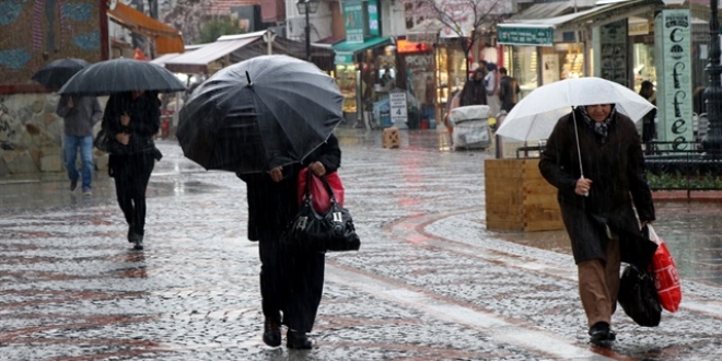 Meteoroloji: Türkiye genelinde sağanak etkili olacak