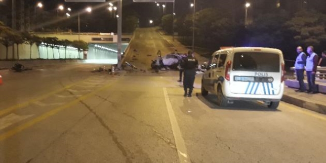 Başkentte trafik kazası: 2 ölü