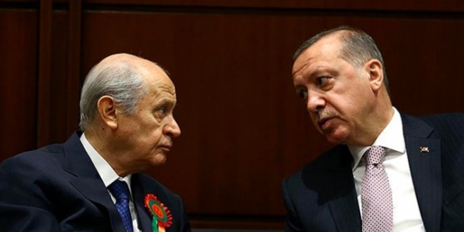 Erdoğan'dan Bahçeli'ye: Herkes kendi yoluna