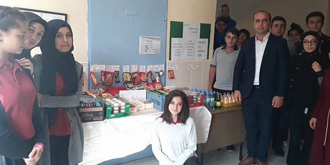 Sat�c� olmayan kantinle ��rencilere g�ven ��retiliyor