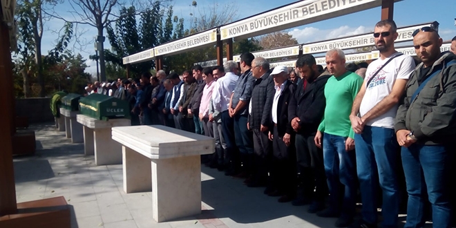 Amcası tarafından öldürülen öğretmen toprağa verildi