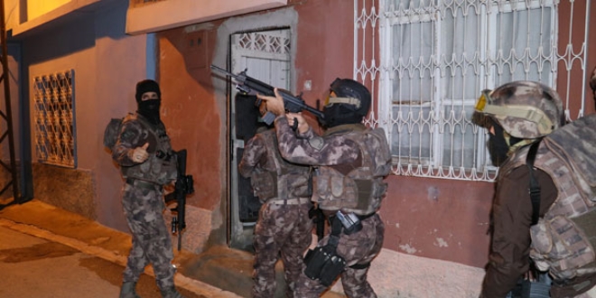 29 Ekim'i kana bulayacak DEAŞ'lılara polis baskını