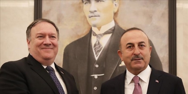 Dışişleri Bakanı Çavuşoğlu ABD'li mevkidaşı Pompeo ile görüştü