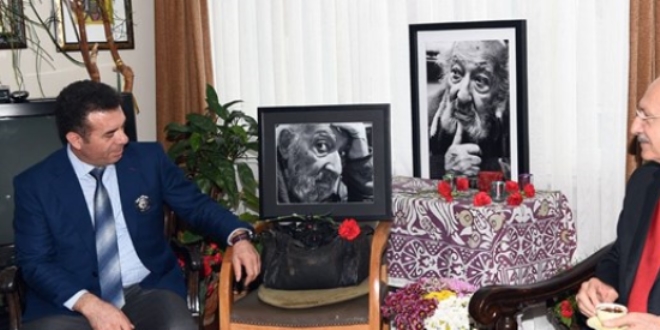 Kılıçdaroğlu'dan Ara Güler'in ailesine taziye ziyareti