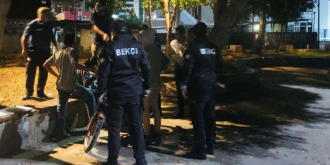 Bekçi ve polis ele ele çalışıyor