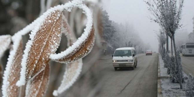 Meteorolojiden 5 il için don ve buzlanma uyarısı