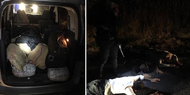 250 kg bomba yüklü araç yakalandı. 3 kişi gözaltında