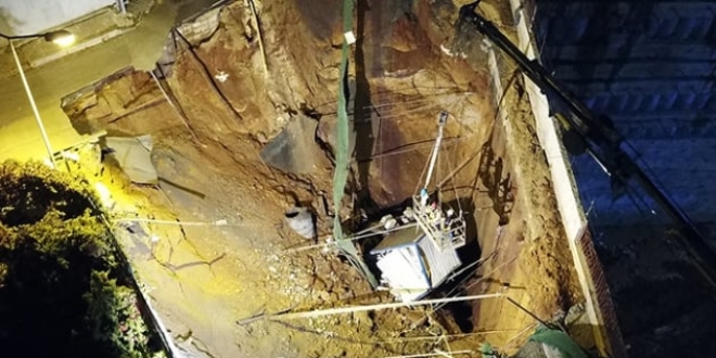 Metro inşaati göçüğünde 2 güvenlikçinin cesedine ulaşıldı