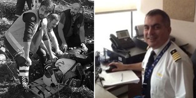 Pilot, motosiklet kazasında yaşamını yitirdi