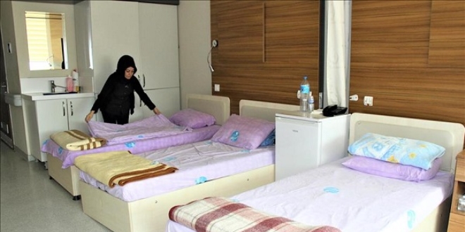 Anne adaylarına otel konforunda hizmet