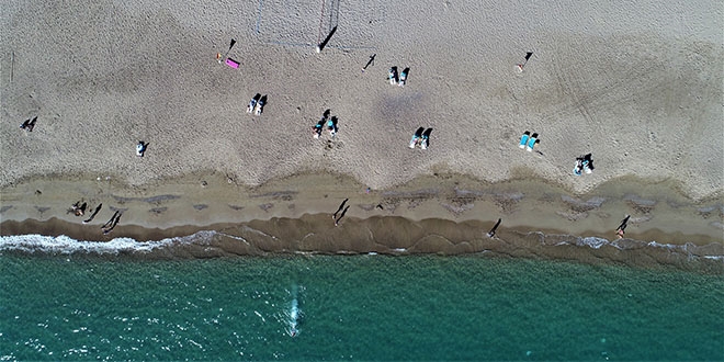 Antalya'da past�rma s�caklar� devam ediyor