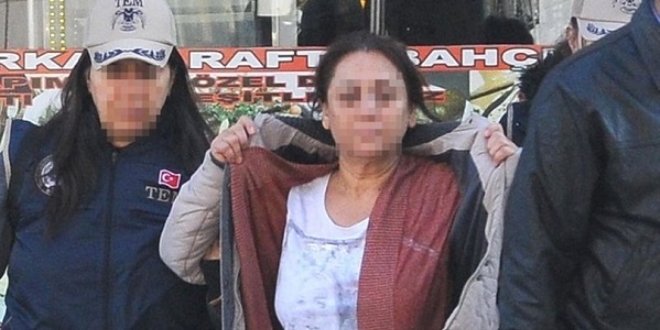 Temizlik görevlisi kadın, terör soruşturmasında tutuklandı
