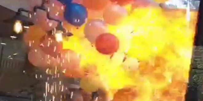 Uçan balon önlemi