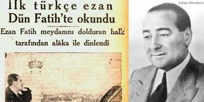 Türkçe ezan sevdaları bitmedi