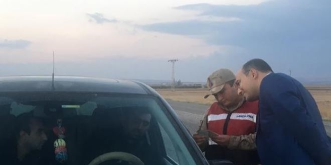Jandarma sürücüleri, Kaymakam jandarmayı denetledi