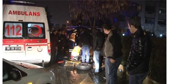 Başkentte trafik kazası: 1 ölü