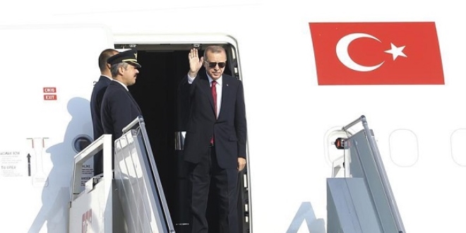 Cumhurbakan Erdoan Fransa'ya gidiyor