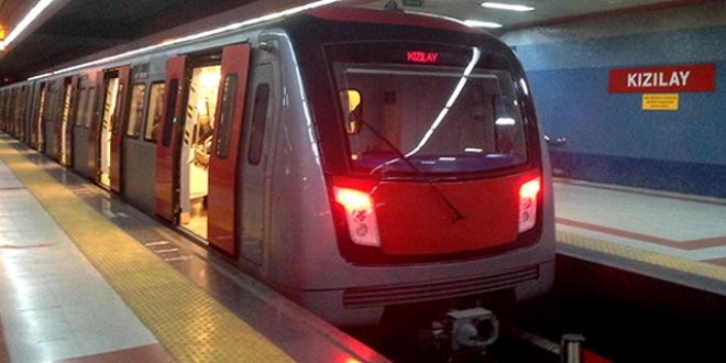 Ankara'da, intihar olayı! Metro seferleri durduruldu