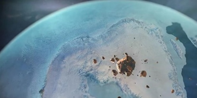 Grnland'de buz tabakas altnda dev krater kefedildi