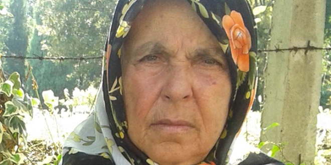 Yaşlı kadın eviyle birlikte yandı