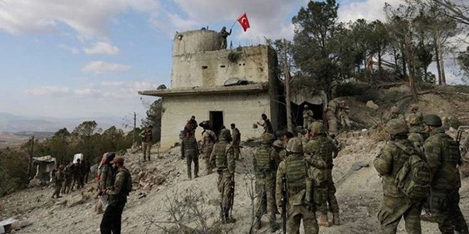 TSK Afrin'de operasyon balatt