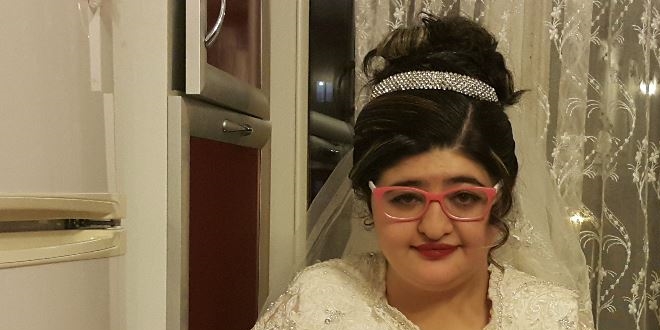 Damatsız gelinin mutluluğu dünyalara bedel