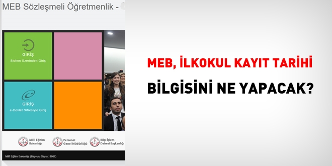 MEB, ilköğretim kayıt ve mezuniyet tarihi bilgisini ne yapacak?
