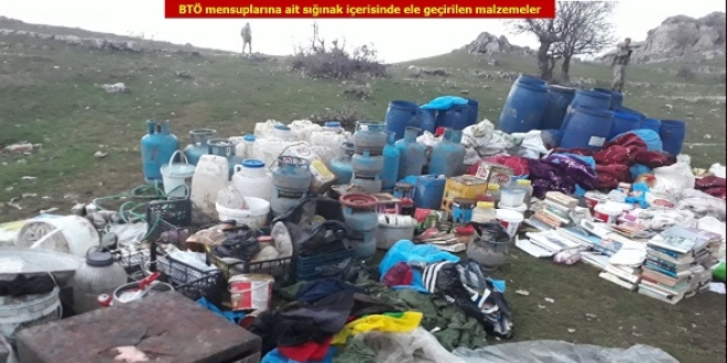 Diyarbakır'da PKK'ya ait 3 sığınak imha edildi