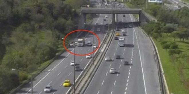 TEM'de 'makas ter�r�', feci �ekilde can verdi!