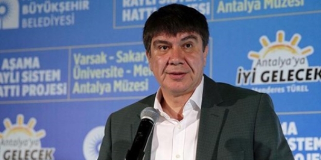 AK Parti'nin Antalya adayı Menderes Türel